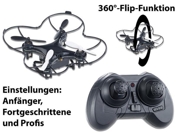 Mini quadrocopter GH-4. micro V2, 4-channel remote control, 2.4 GHz radio