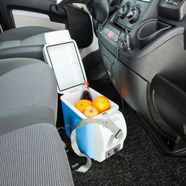 Scatola termoelettrica per riscaldamento e raffreddamento auto, portabicchieri, 7,5 l, 12 V