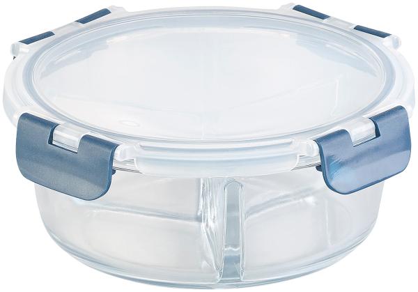Boîte de conservation en verre à 3 compartiments -20 °C à 520 °C
