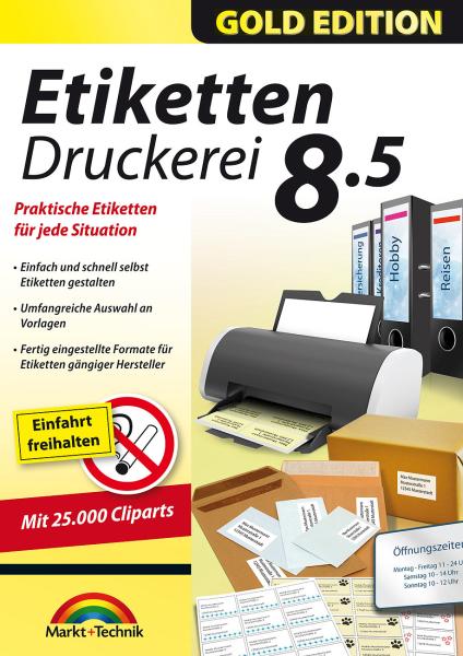 Label printing 8.5