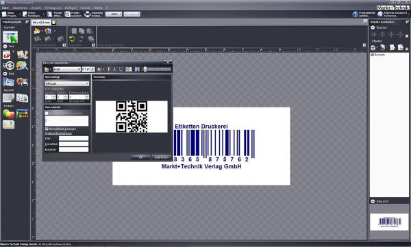 Label printing 8.5