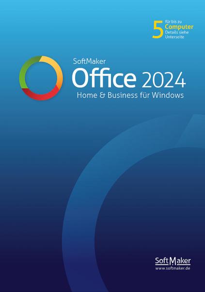 Office 2024 Home & Business for Windows (license for 5 home PCs)