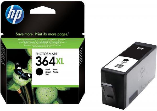 Original ink cartridge CN684EE (No.364XL), black XL