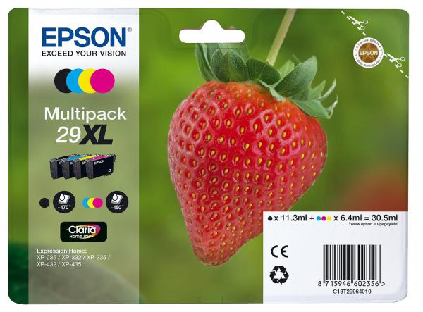 Original ink cartridges Multipack 29XL (T2996), BK/C/M/Y