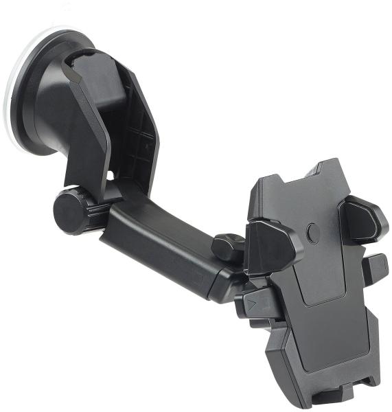 Car smartphone dashboard mount, 360° telescope, one touch