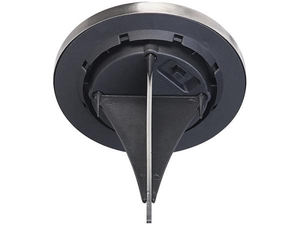 Set di 4 faretti solari da giardino con picchetto di terra, 200 lm, IP44