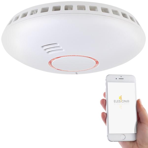 Rilevatore di fumo e calore WLAN RWM-200.app, notifica app in tutto il mondo