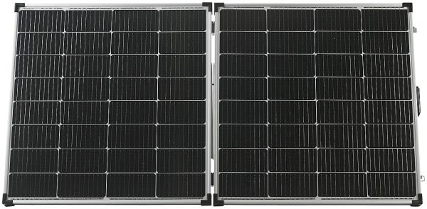 Powerstation & solar converter with 260 watt solar panel, 455 Ah, 1456 Wh