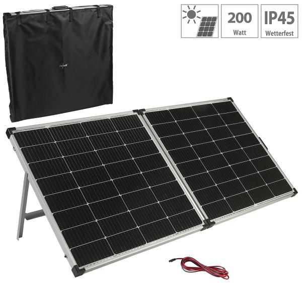 Powerstation & solar converter with 260 watt solar panel, 455 Ah, 1456 Wh