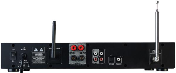 WLAN hifi receiver with internet radio, DAB+ & FM, CD, Bluetooth, USB