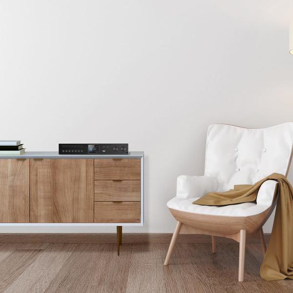 WLAN hifi receiver with internet radio, DAB+ & FM, CD, Bluetooth, USB