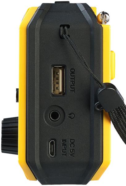 Solar- und Dynamo-Koffer-Radio, LED-Licht, SOS, Powerbank, LCD-Display
