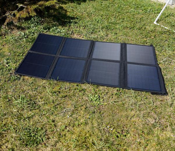 Powerstation & Solar Generator with 100 Watt Solar Panel, 1,456 Wh