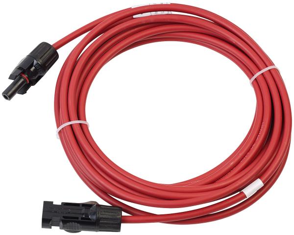 Solar-Verlängerungskabel, MC4-kompatibel, 2x 4 mm² (12 AWG), 5 m, IP68