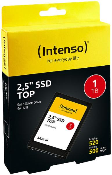 1 TB Top SSD, SATA III, 2.5" internal