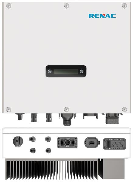 Inverter solare on-grid, trifase, 10kW, doppio inseguitore MPP