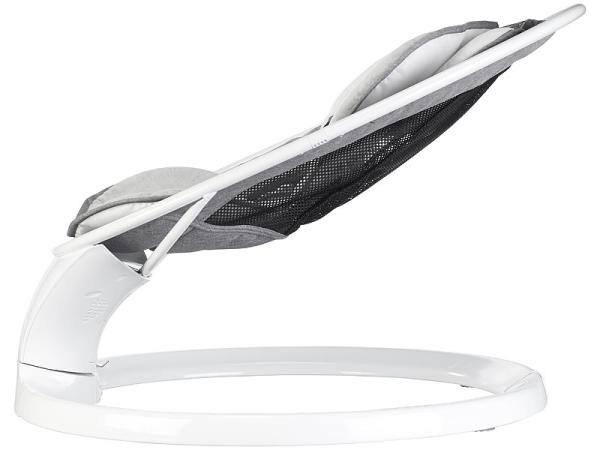 Smart aluminum baby bouncer with Bluetooth, touch buttons and app