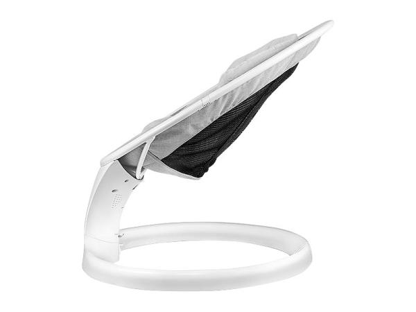 Smart aluminum baby bouncer with Bluetooth, touch buttons and app