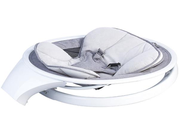 Smart aluminum baby bouncer with Bluetooth, touch buttons and app