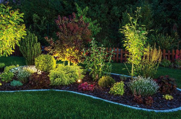 Faretto da giardino WLAN, RGB & CCT, W, 520 lm, IP65, app, custodia in metallo