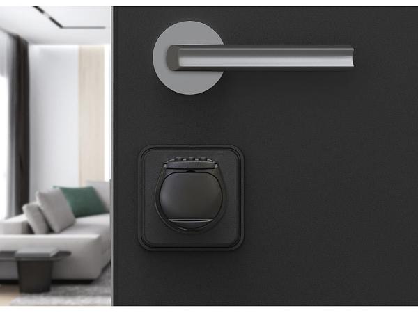 Elektronischer Tür-Schliesszylinder, Code, 2 Schlüssel, Bluetooth, IP44