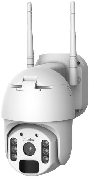 WLAN-Pan-Tilt-Sicherheitskamera mit 2K-Auflösung, Akkubetrieb und 25-W-Solarpanel