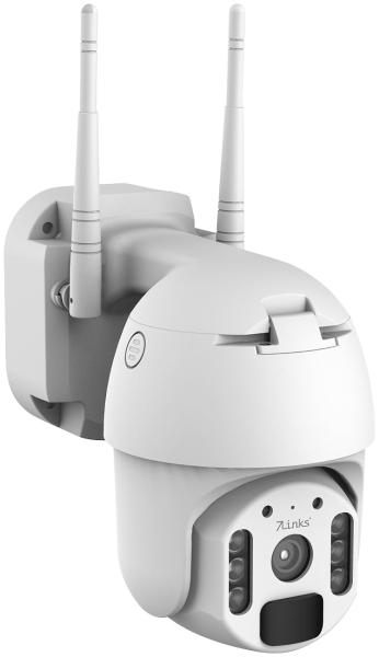 WLAN-Pan-Tilt-Sicherheitskamera mit 2K-Auflösung, Akkubetrieb und 25-W-Solarpanel