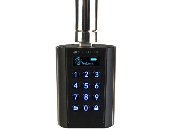 Electronic door lock cylinder, transponder, app, IP65, with gateway