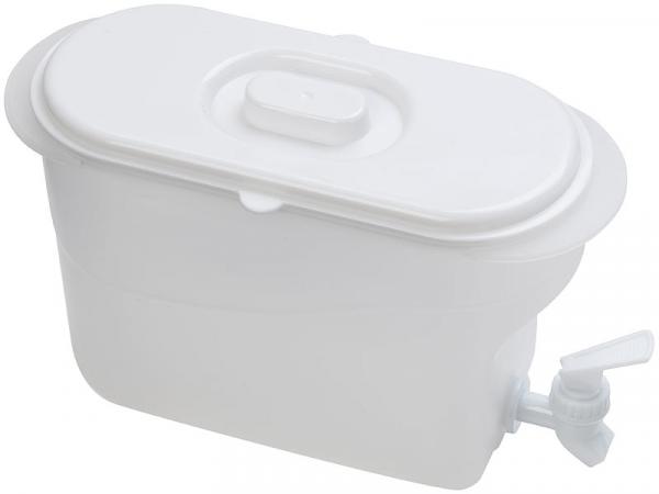 Récipient pour boissons pour réfrigérateur avec robinet, sans BPA, 3 litres