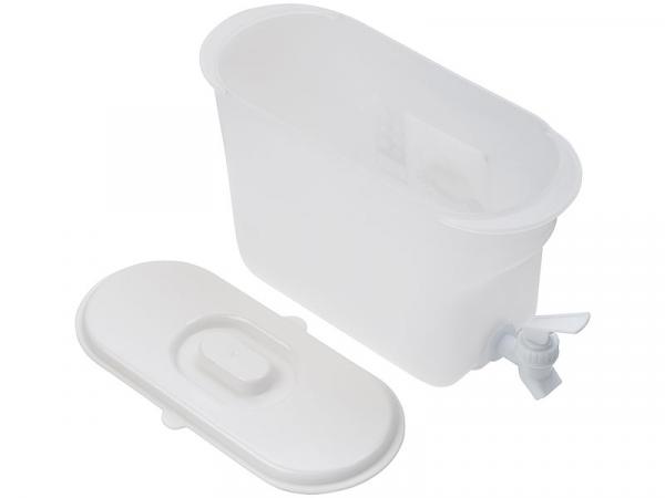 Récipient pour boissons pour réfrigérateur avec robinet, sans BPA, 3 litres