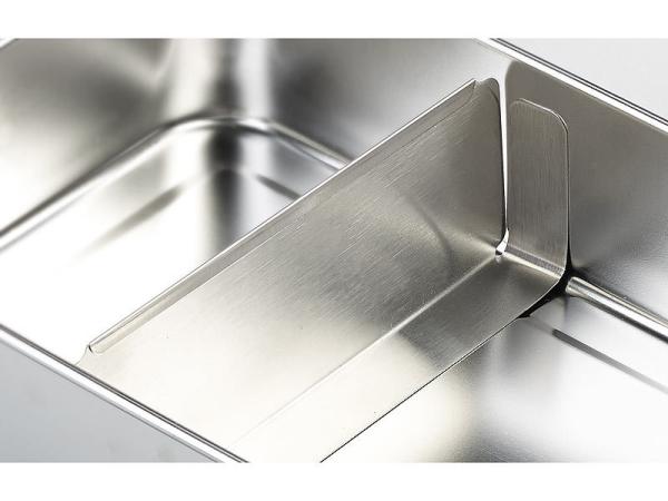 Boîte à lunch en acier inoxydable avec joint d’étanchéité, lavable au lave-vaisselle, 1.400 ml