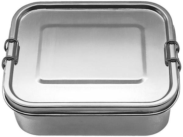 2er-Set Edelstahl-Lunchboxen, Dichtungsring, spülmaschinenfest, 800 ml