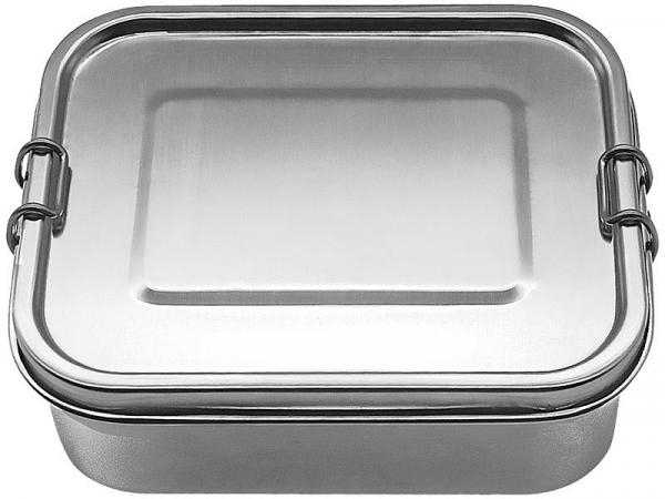 2er-Set Edelstahl-Lunchboxen, Dichtungsring, spülmaschinenfest, 1,4 L