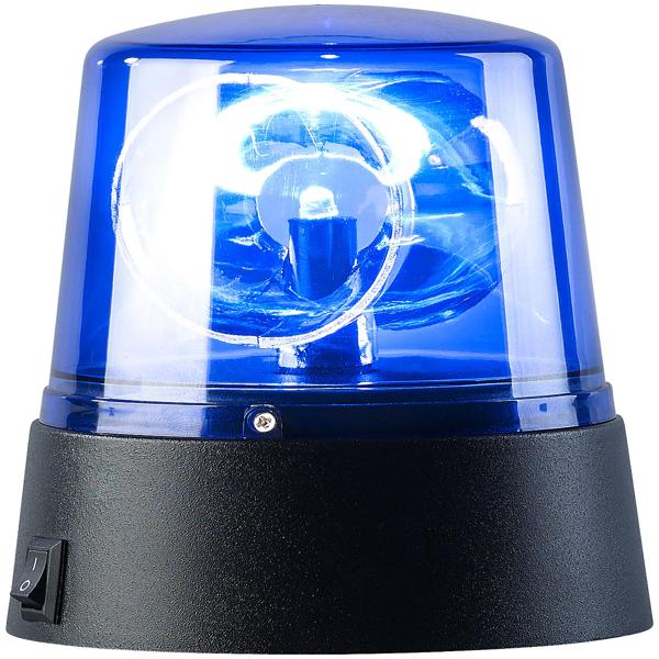 Lampe de fête LED 360° au design de lumière bleue, fonctionnement sur piles ou USB