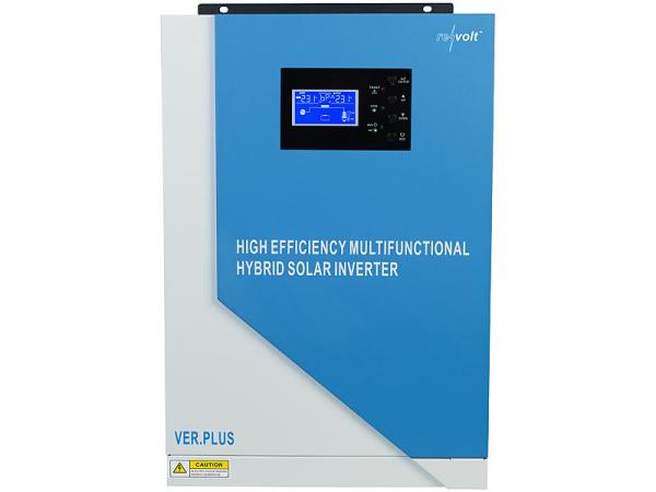 Solar Hybrid Inverter, 5.500 W, 100 A, régulateur de charge MPPT, module WLAN, onde sinusoïdale pure, contrôlable par App