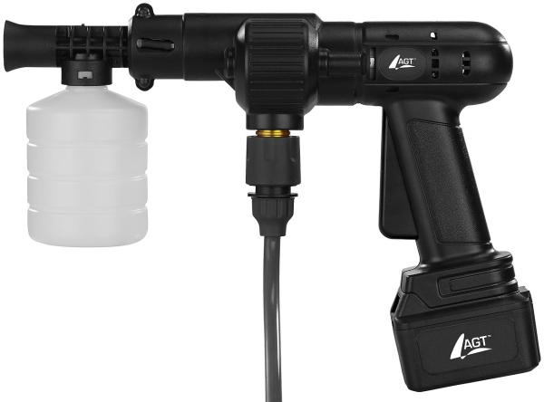 Mobile battery pressure washer with foam nozzle, 30bar, 33W, 1.50mAh, 22 Volt