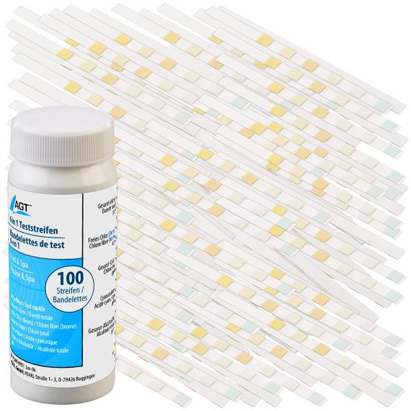 200er-Set 6in1-Wasser-Teststreifen, testet 6 Parameter