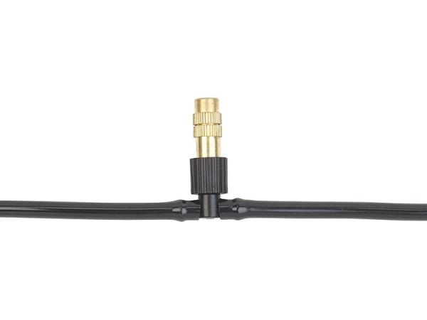 Water sprayer set with 10 meter hose and 10 metal nozzles