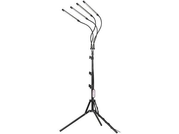 Trépied universel avec filetage 1/4", hauteur 60-150 cm
