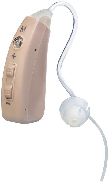 Amplificatore acustico digitale BTE, guadagno di 43 dB, batteria da 22 ore, USB