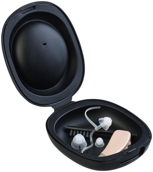Amplificatore acustico digitale BTE, guadagno di 43 dB, batteria da 22 ore, USB