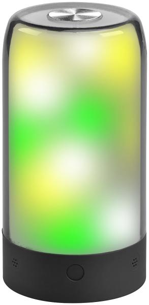 set of 4 smart mood lights, RGB IC LEDs, 15 modes, WLAN, black