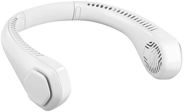 Mobiler Akku-Doppelventilator zum Umhängen, 3-stufig, 2.400 mAh