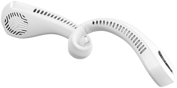 Mobiler Akku-Doppelventilator zum Umhängen, 3-stufig, 2.400 mAh