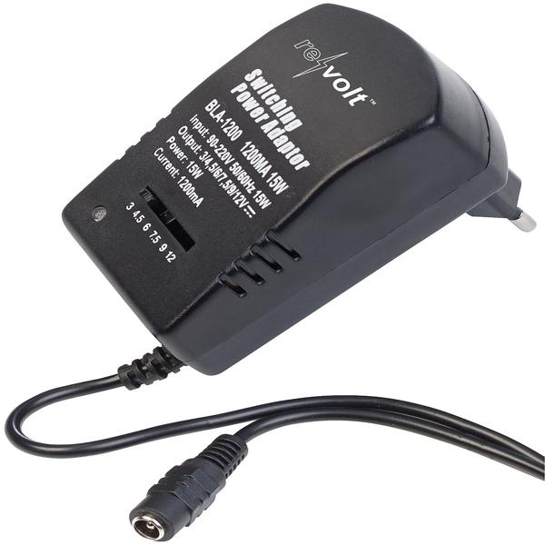 Battery power supply adapter for up to 2 devices, replaces 8 AA batteries