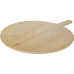 Servierplatte mit Griff aus Melamin, in Holzoptik-Design, 54 x 41 x 1,2 cm – ...