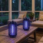 2er-Set Effektiver UV Mücken- & Insektenvernichter 1.2W: Chemiefreier Schutz ...