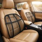 Lot de 2 supports lombaires ergonomiques en maille pour s‘asseoir confortable...