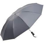 Foldable umbrella with LED flashlight, Ø105 cm, anthracite: A perfect all-wea...
