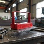 Strong lifting magnet with handle & 25kg holding force: effortless & safe lif...